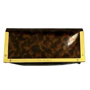 Tory Burch Animal Print Sunglasses Eyeglasses Case